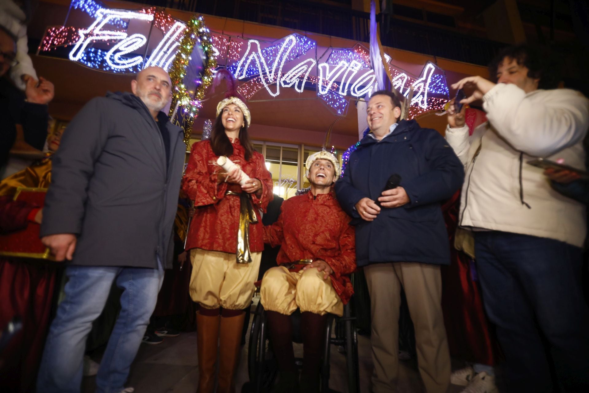 El populoso desfile de la cartera real en Córdoba, en imágenes