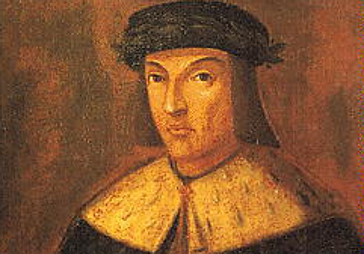 Jorge Manrique retratado por Juan de Borgoña