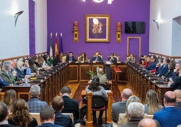 Pleno en la que se debatió la moción de censura contra el PP