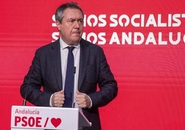 Sigue en directo la rueda de prensa de Juan Espadas sobre las primarias del PSOE andaluz