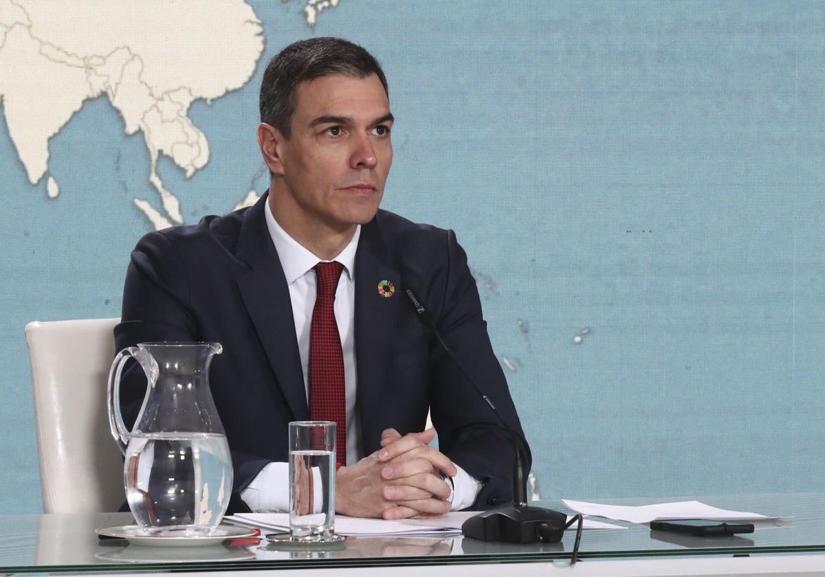 Imagen de archivo del presidente del Gobierno, Pedro Sánchez