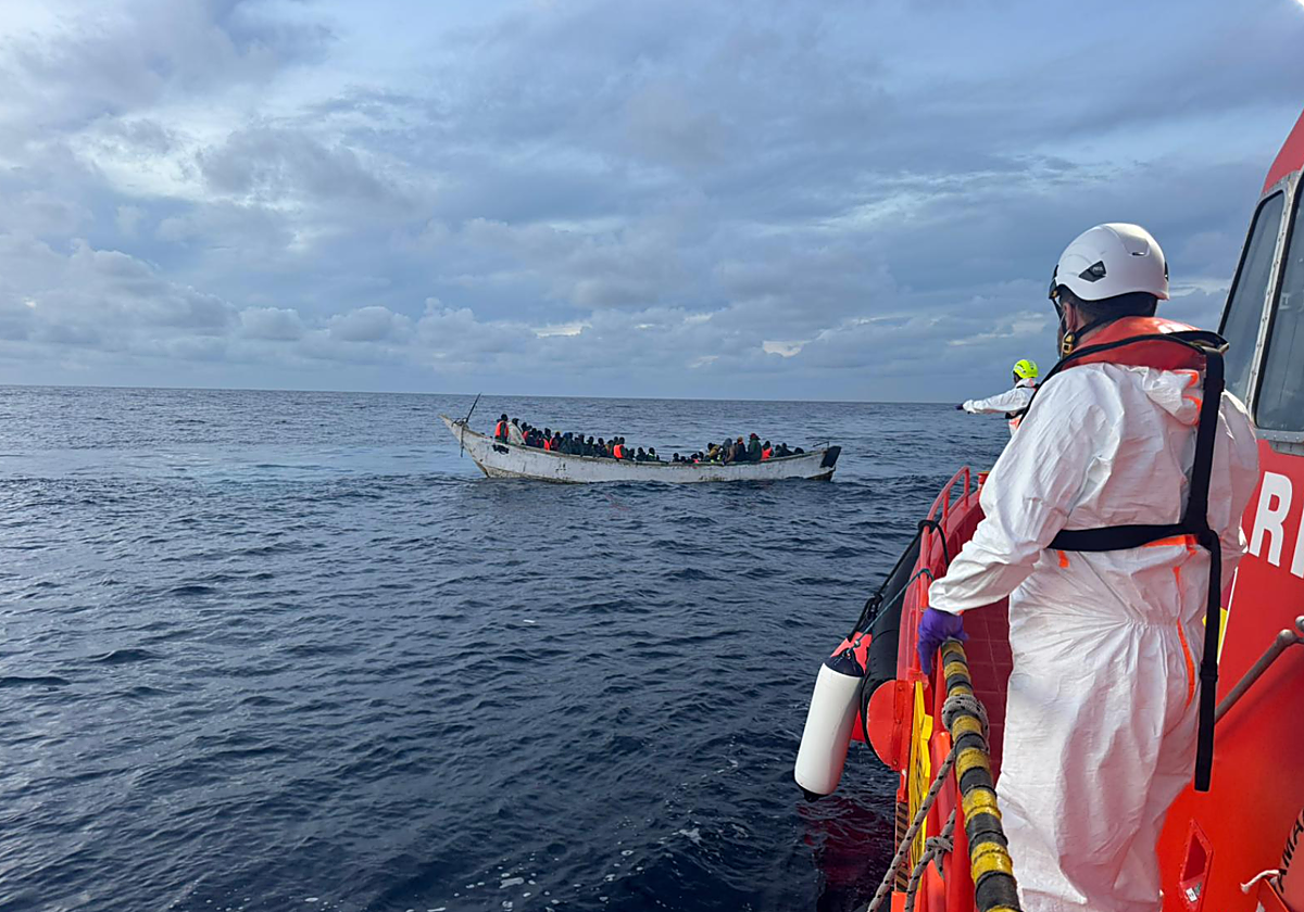 Canarias supera los 840 migrantes llegados a las islas en las últimas horas