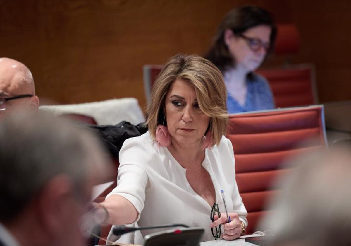 Susana Díaz, en el Senado, en una imagen de archivo