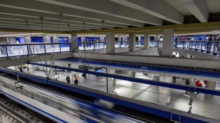 Imagen de la remodelación del vestíbulo de la Estación de Atocha