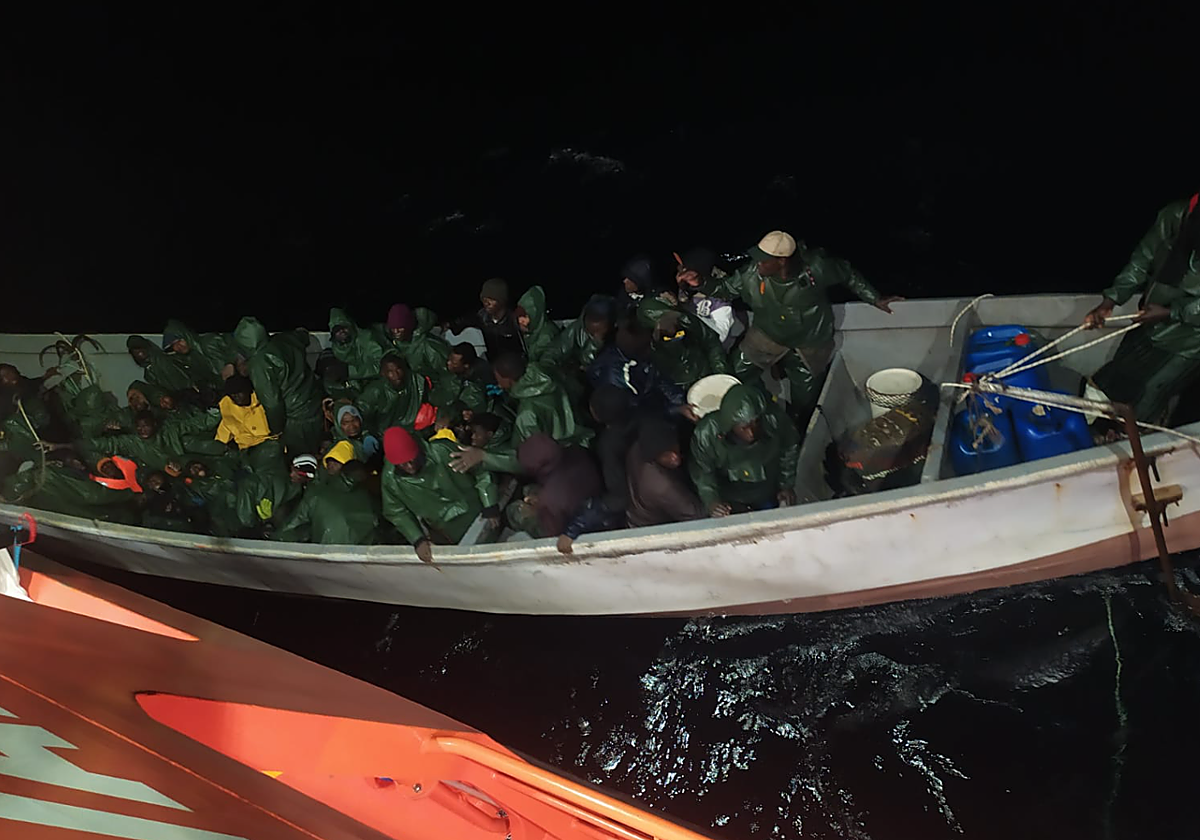 La guardamar Urania ha rescatado tres embarcaciones en ls últimas horas al sur de Gran Canaria