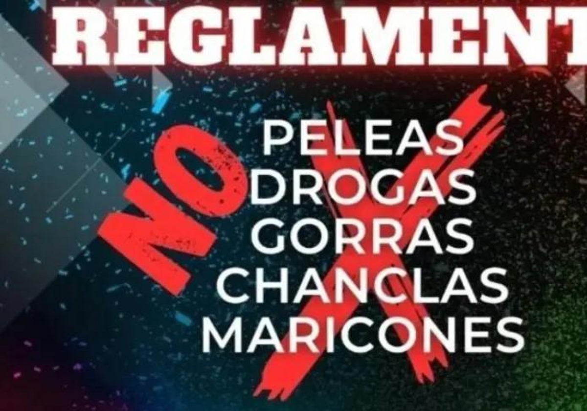 Imagen del cartel que el club marroquí ha puesto en su cuenta de Instagram