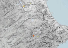 Un terremoto de 3,2 grados en Cocentaina hace temblar varios pueblos alicantinos