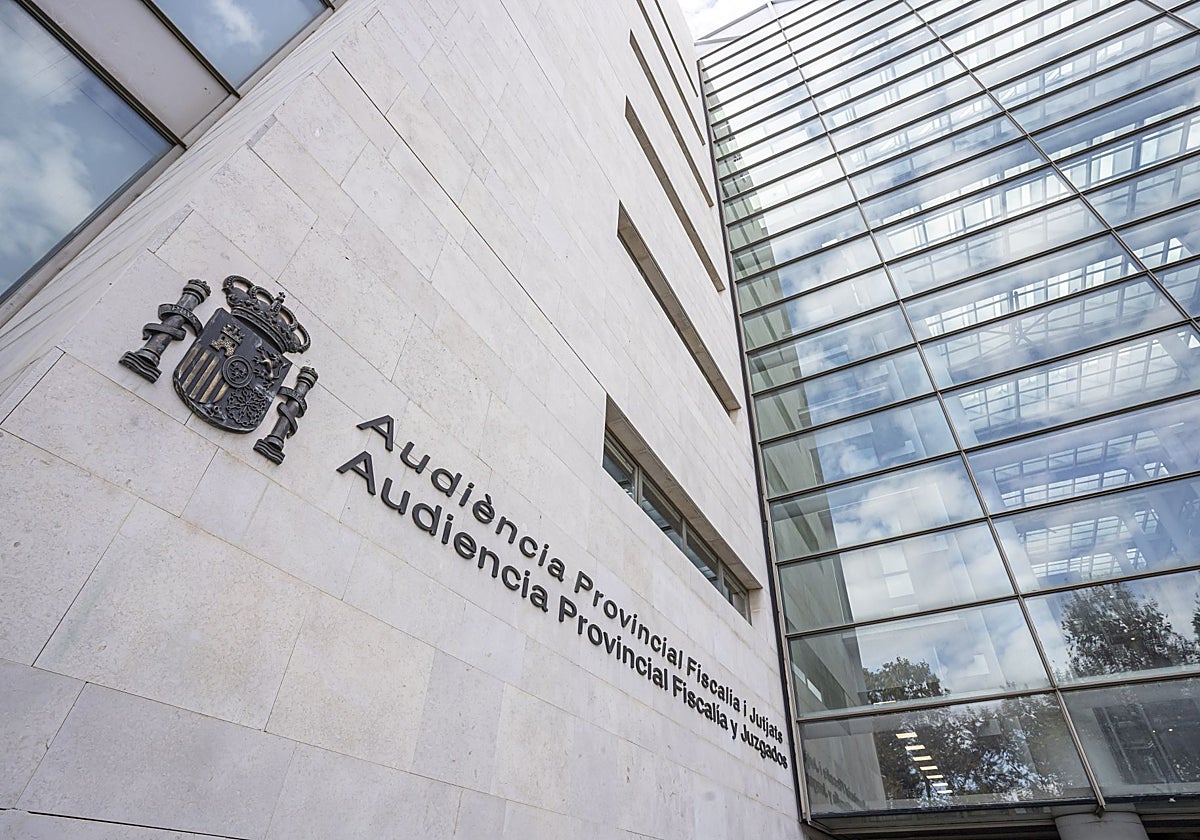 Imagen de archivo de la Audiencia Provincial de Valencia