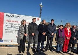 Dos ministros visitan, por primera vez, las obras del Plan Vive en la Comunidad de Madrid