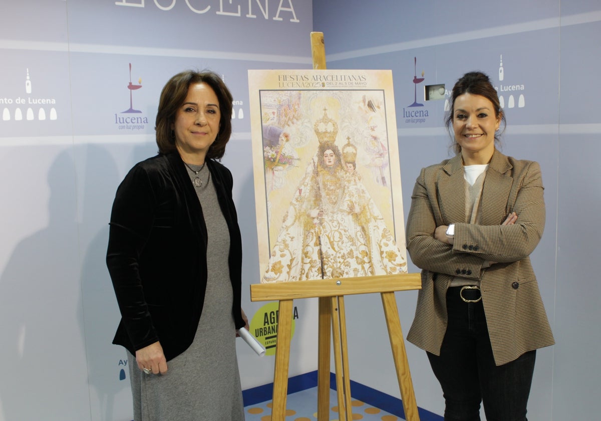 Lucía Bujalance Amaro anuncia las Fiestas Aracelitanas de Lucena con un cartel costumbrista