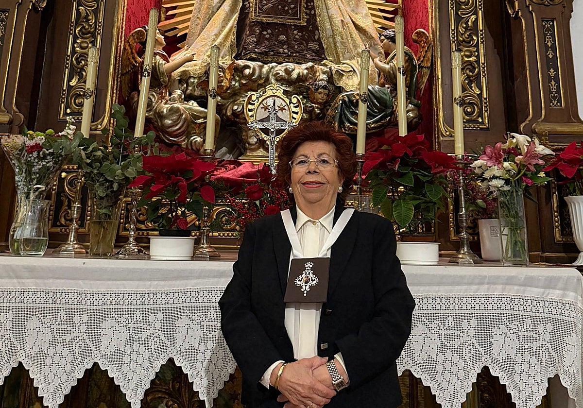 Rosario Morales era la única candidata a las elecciones del Carmen de Puerta Nueva