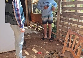 Los agentes de Edati visitan de forma periódica chabolas y cortijos en la provincia