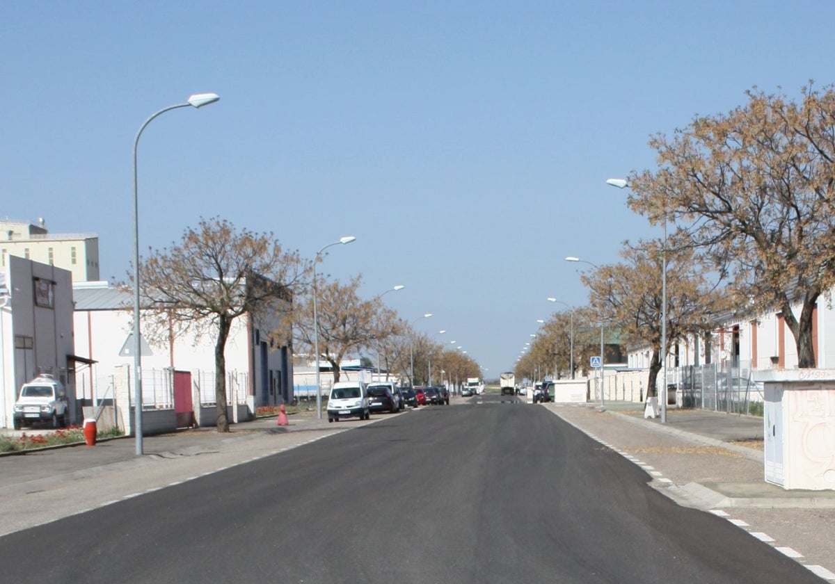 Imagen de archivo del polígono industrial La Vega