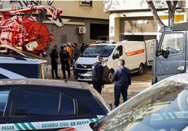 Un muerto y un herido por un derrumbe en un garaje afectado por la dana en Valencia