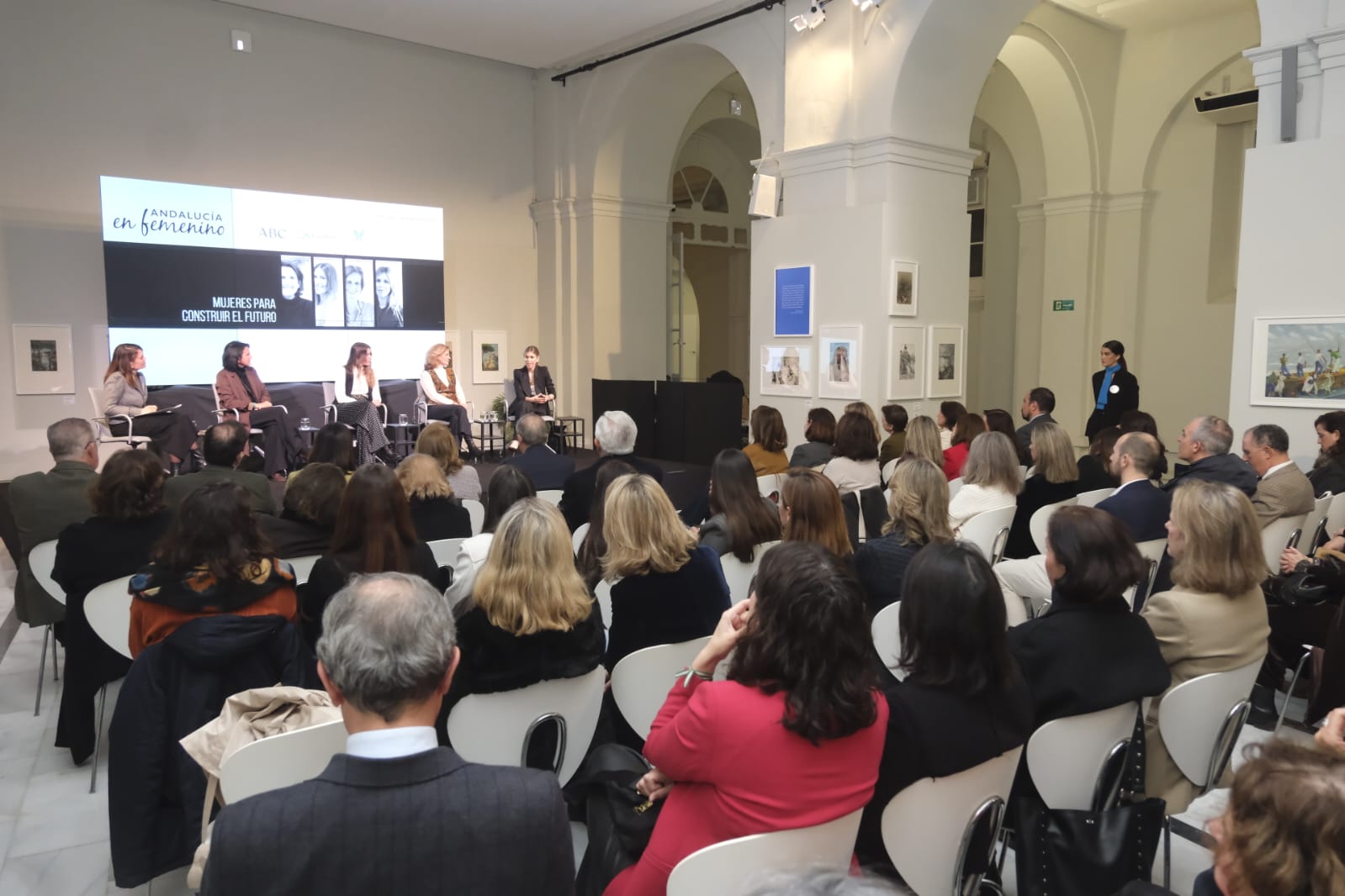 Marta Baturone, Cristina Izu, Blanca Parejo y Manuela Villena