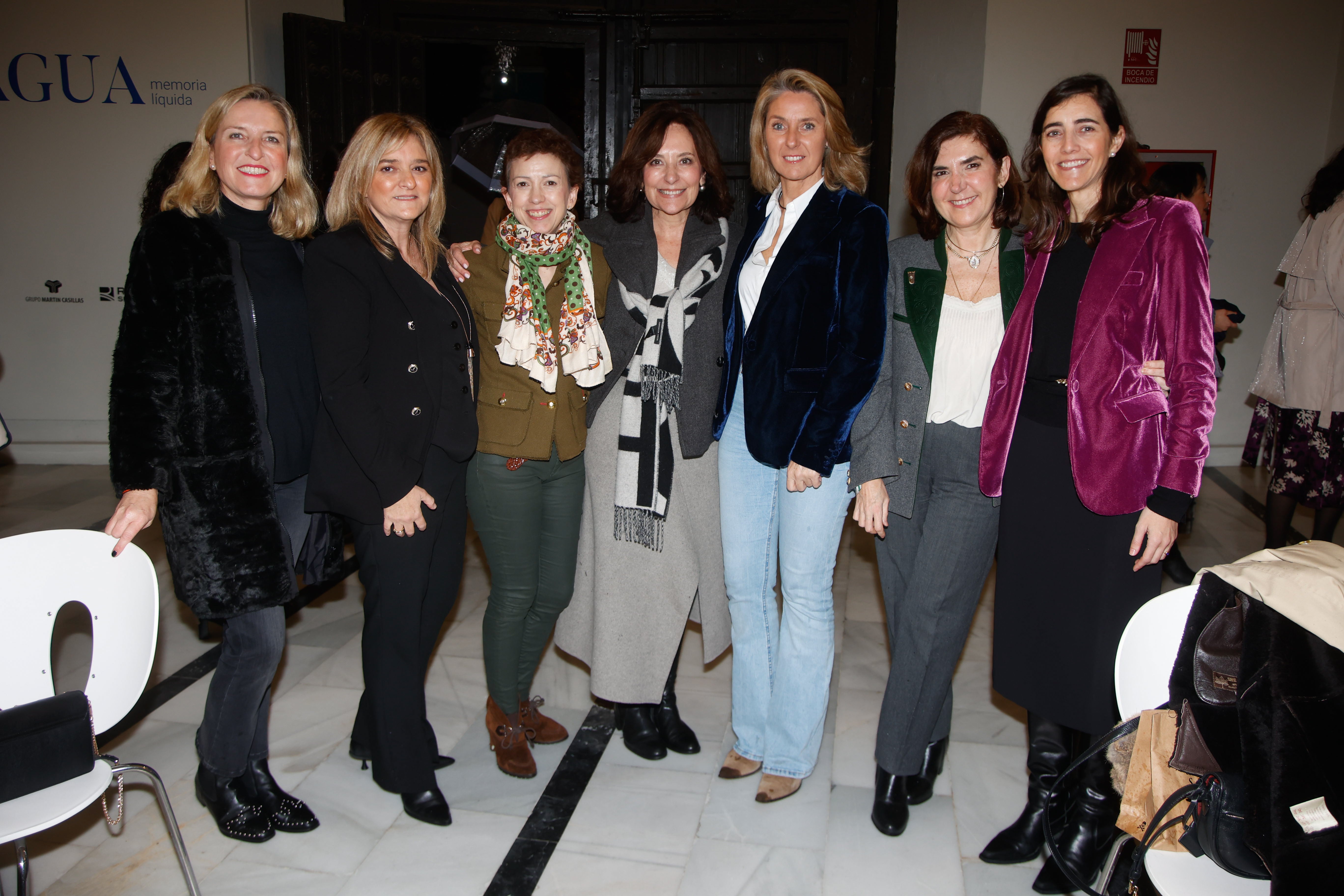 Carmen Porras, Lola Carranza, Olga Carrion, Carmen Martin y Silvia Maraver, Ana Rocio Blanco y Beatriz Gamero