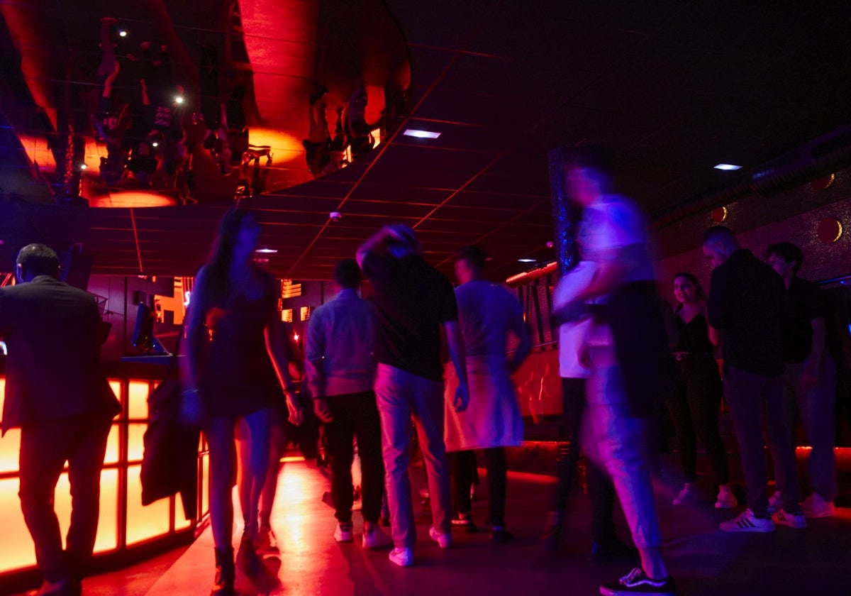Una de las discotecas de la capital