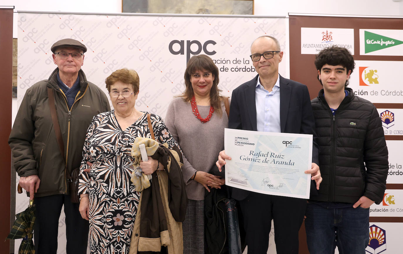 La entrega de los Premios &#039;Córdoba de Periodismo&#039;, en imágenes