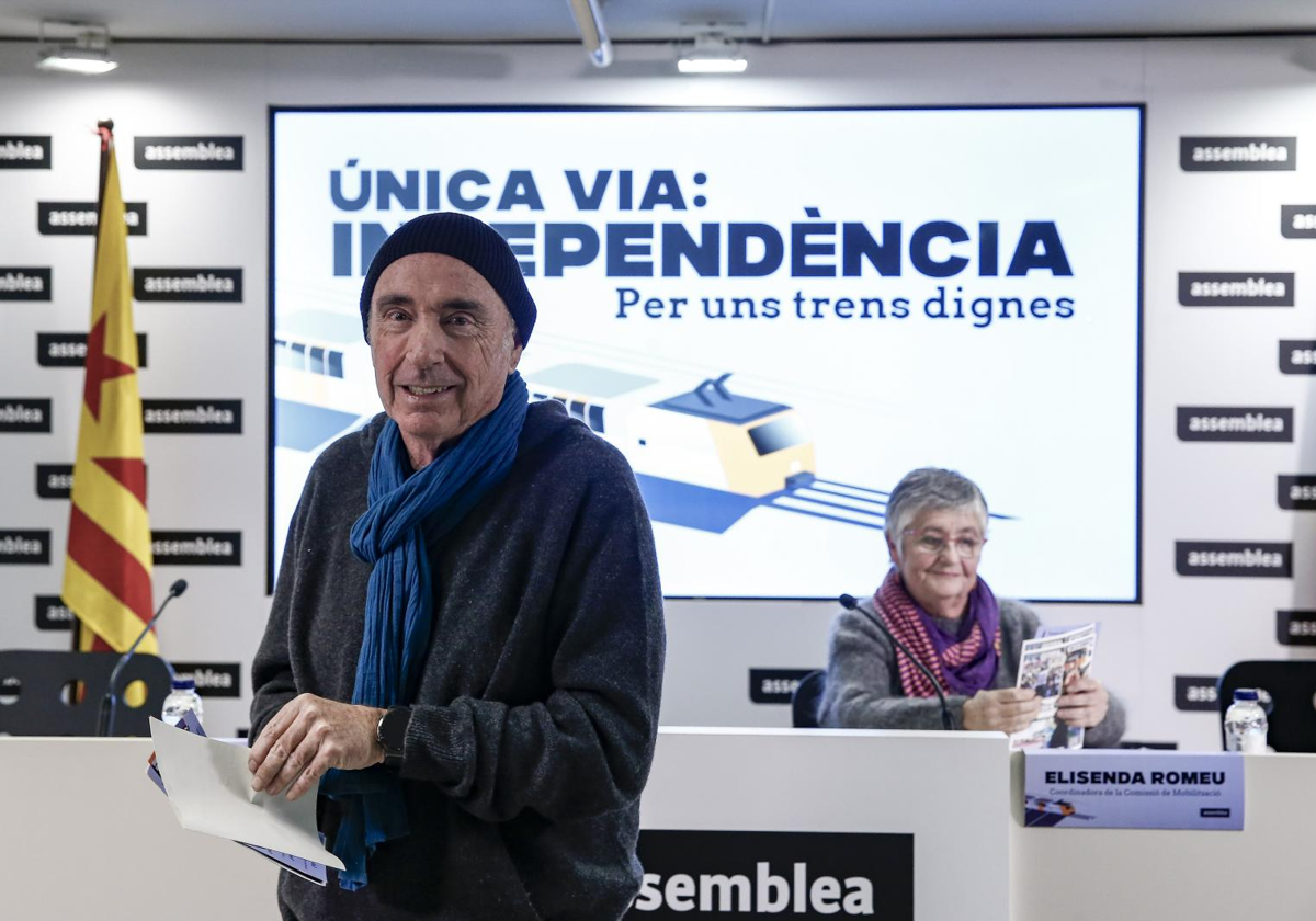 Lluís Llach, presidente de la ANC