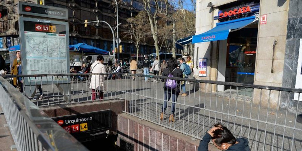 Un vigilante del Metro de Barcelona pierde un ojo tras la agresión de un joven de 19 años ya detenido