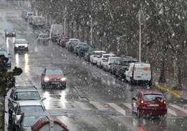 La nieve mantiene en alerta amarilla a cinco provincias de Castilla y León