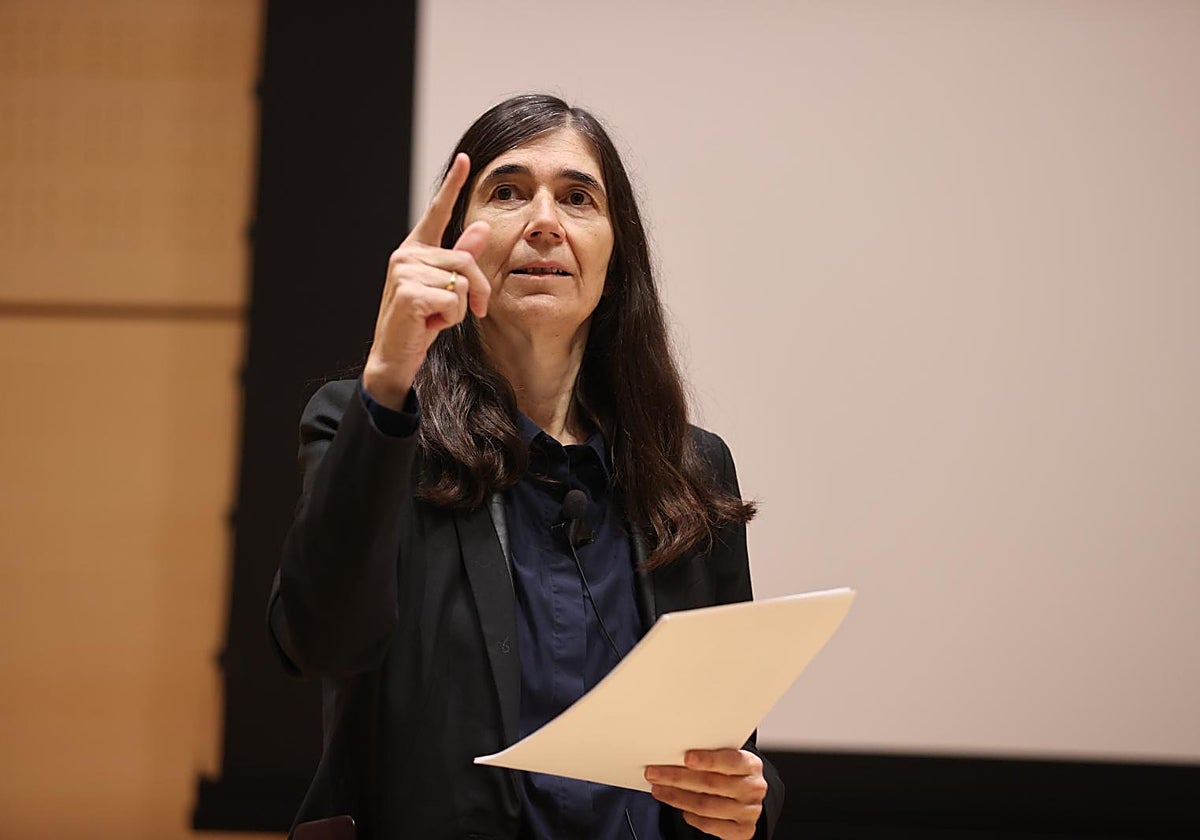 La directora científica del Centro Nacional de Investigaciones Oncológicas, María Blasco