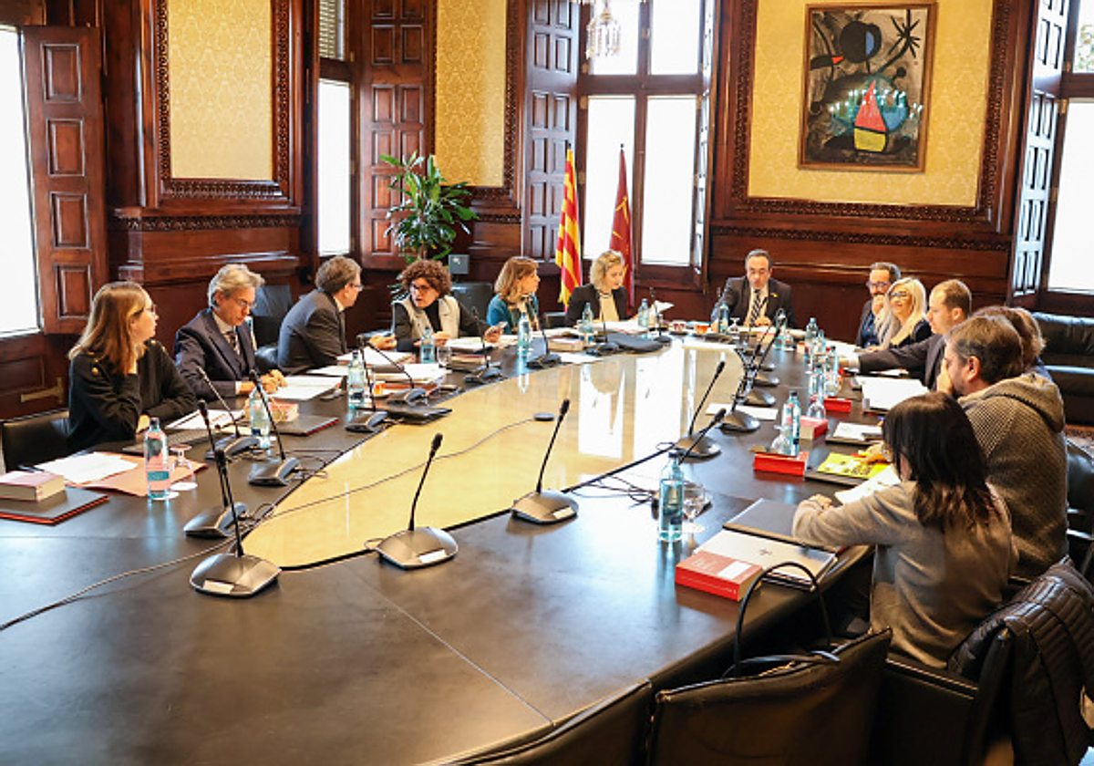 Reunión de la Mesa y la Junta de Portavoces del Parlamento de Cataluña, hoy