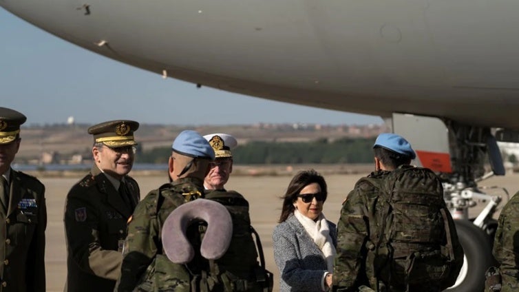 La ministra Robles defiende «sin fisuras» la misión de la BRI X de Córdoba como «esencial para la paz» en Líbano