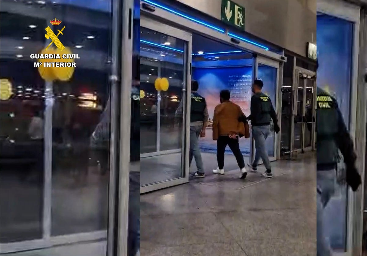 Uno de los detenidos en Jaén
