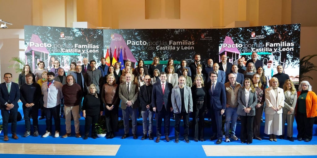 Castilla y León sella un Pacto social para garantizar que «ninguna familia quede atrás»