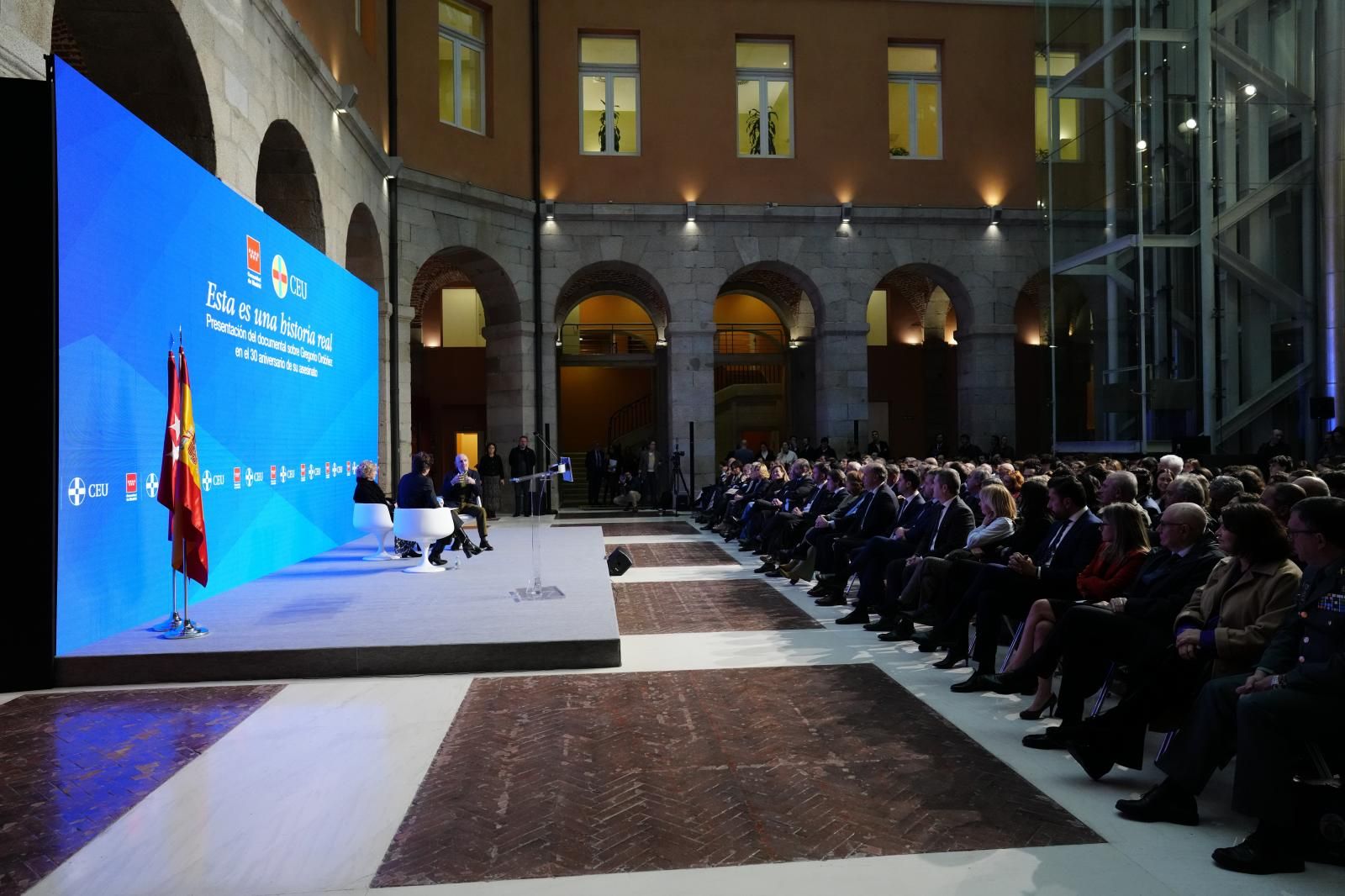 Acto para la presentación del documental de Gregorio Ordóñez por el 30 aniversario de su asesinato a manos de ETA
