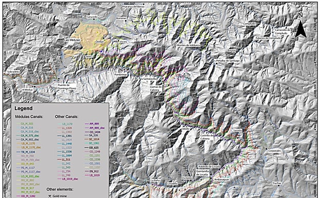 Detalle de la cartografía realizada