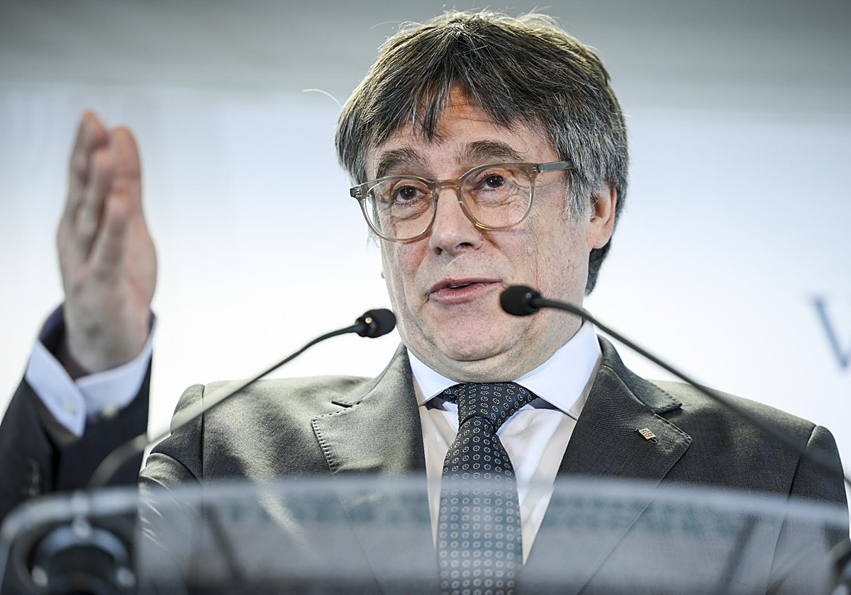 Carles Puigdemont, presidente de Junts