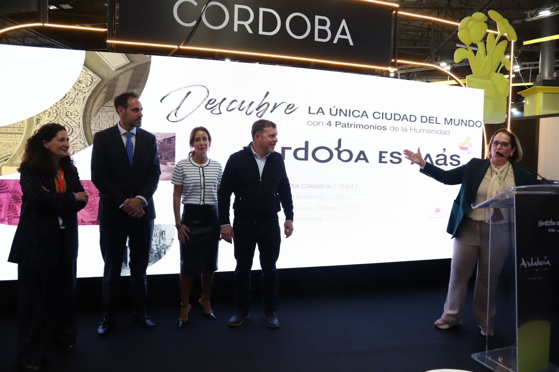 La presentación de los atractivos de Córdoba en Fitur, en imágenes