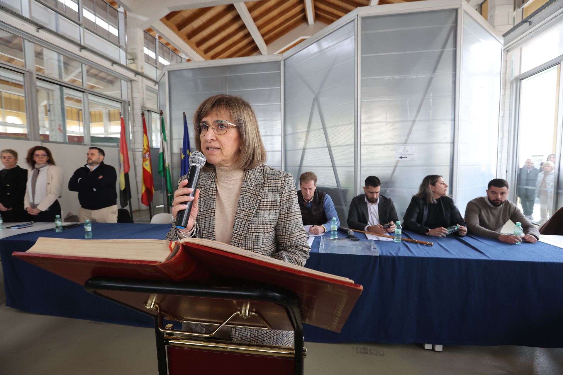 En imágenes, la moción de censura en Peñarroya-Pueblonuevo