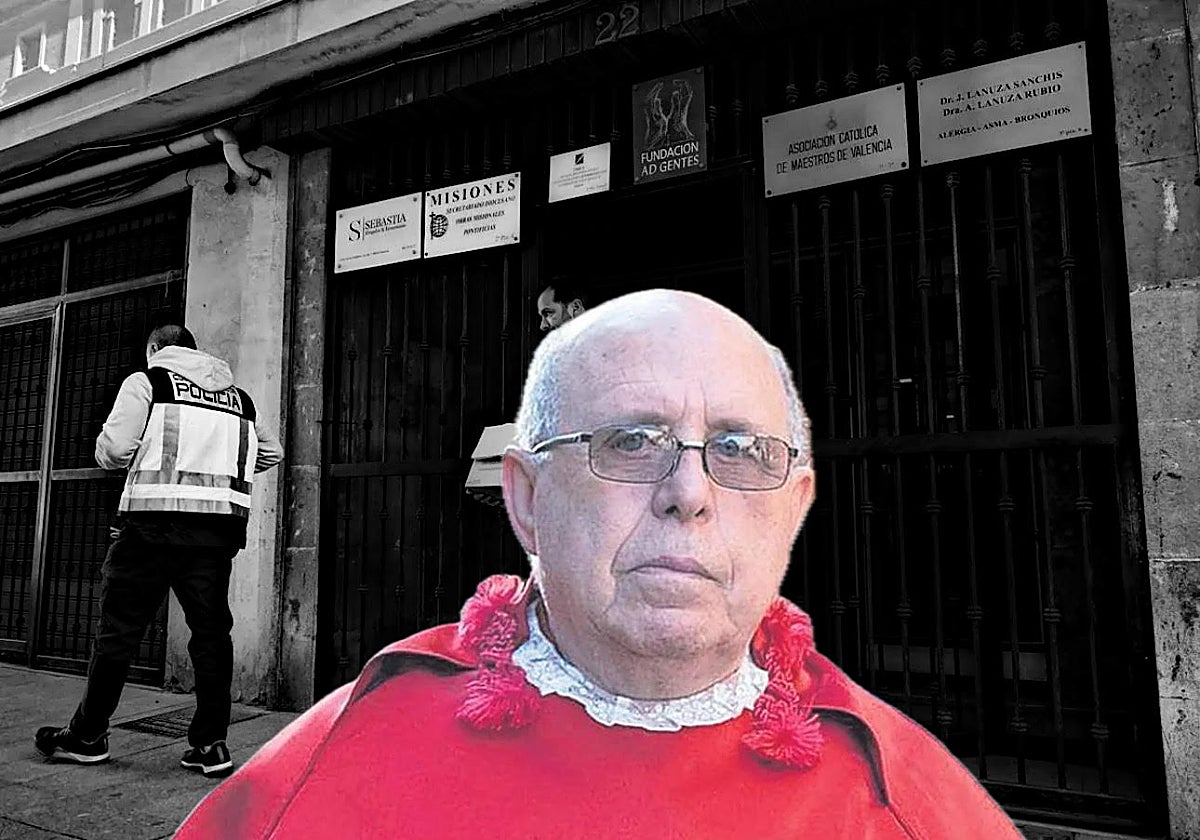 Imagen de archivo de Alfonso López Benito, canónigo emérito de la catedral de Valencia asesinado en su casa