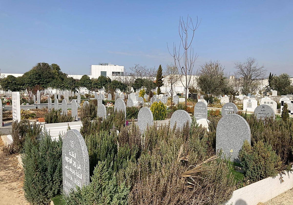Imagen de un cementerio islámico ubicado en Madrid