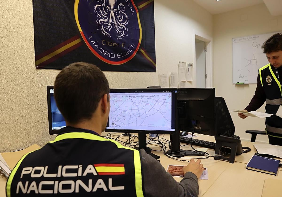 Policía Nacional de Madrid, imagen de archivo