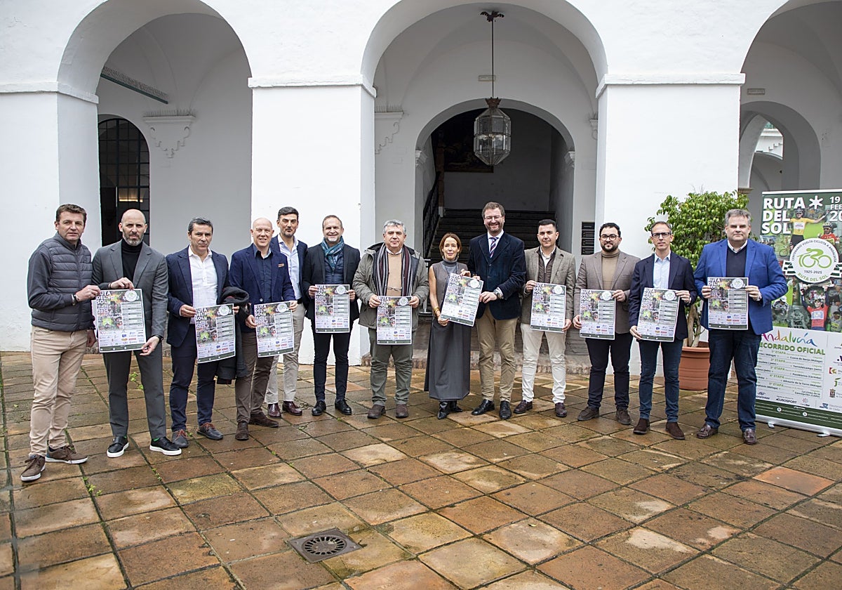 Presentación de la Vuelta Ciclista a Andalucía, a su paso por Córdoba