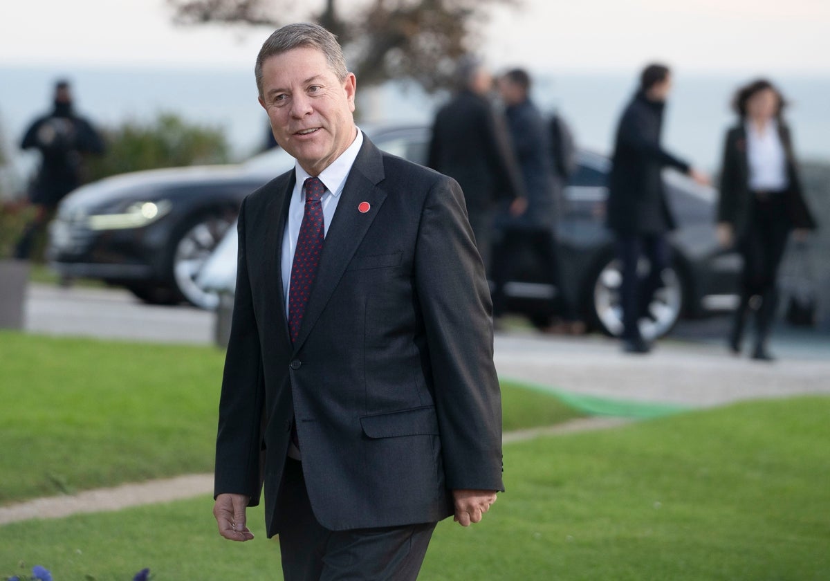 El presidente de Castilla-La Mancha, Emiliano García-Page