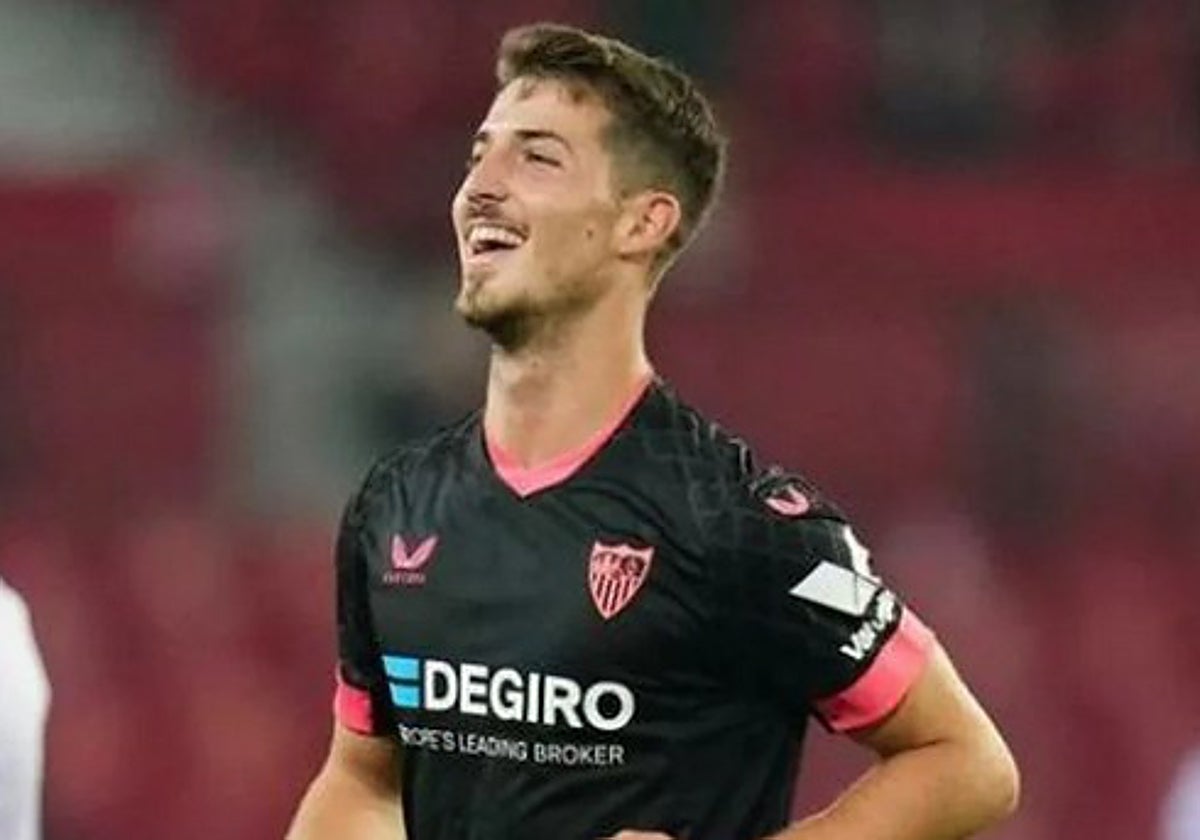 El mediocentro del Sevilla Pedro Ortiz, interés del Córdoba