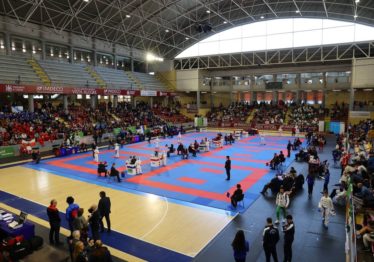 Vista Alegre en 2022 cuando acogió el Campeonato nacional de kárate de las categorías alevín, infantil y juvenil