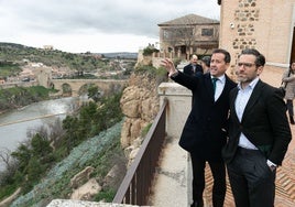 La visita de Borja Sémper a Toledo, en imágenes