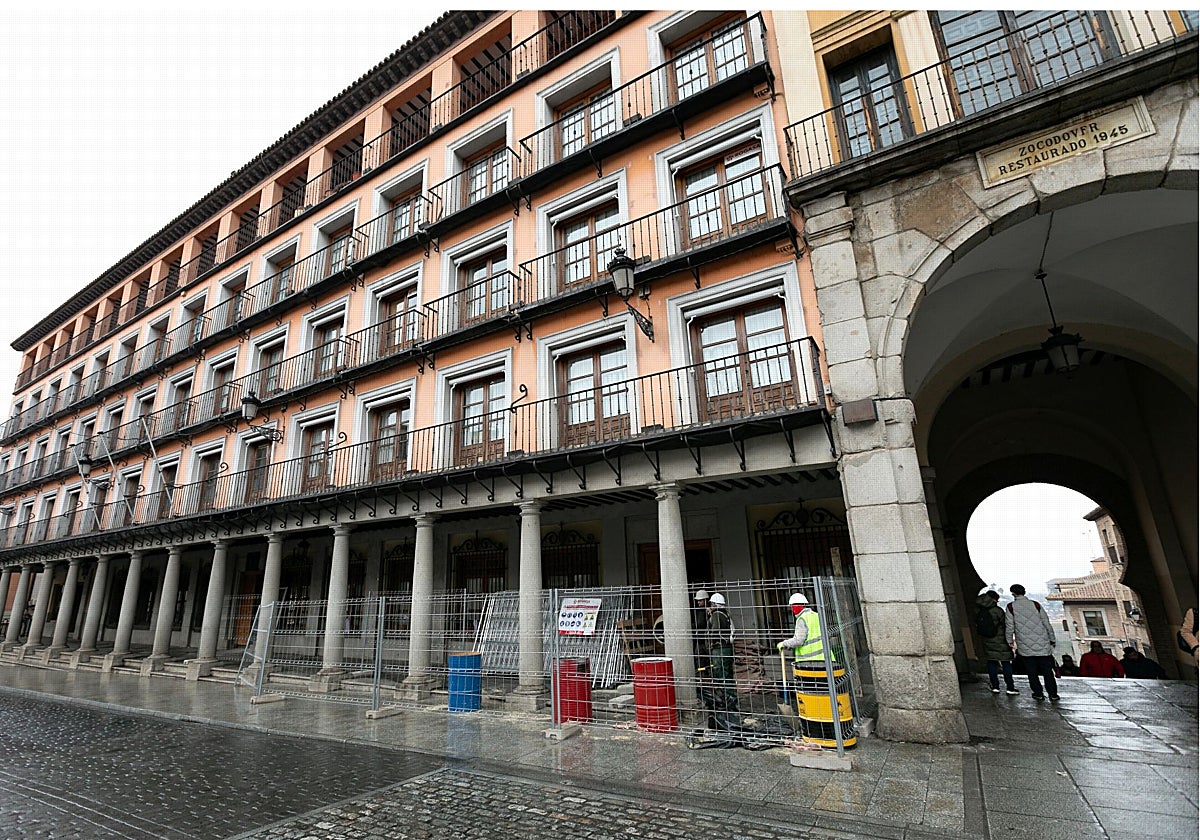 Obras en la Delegación del Gobierno