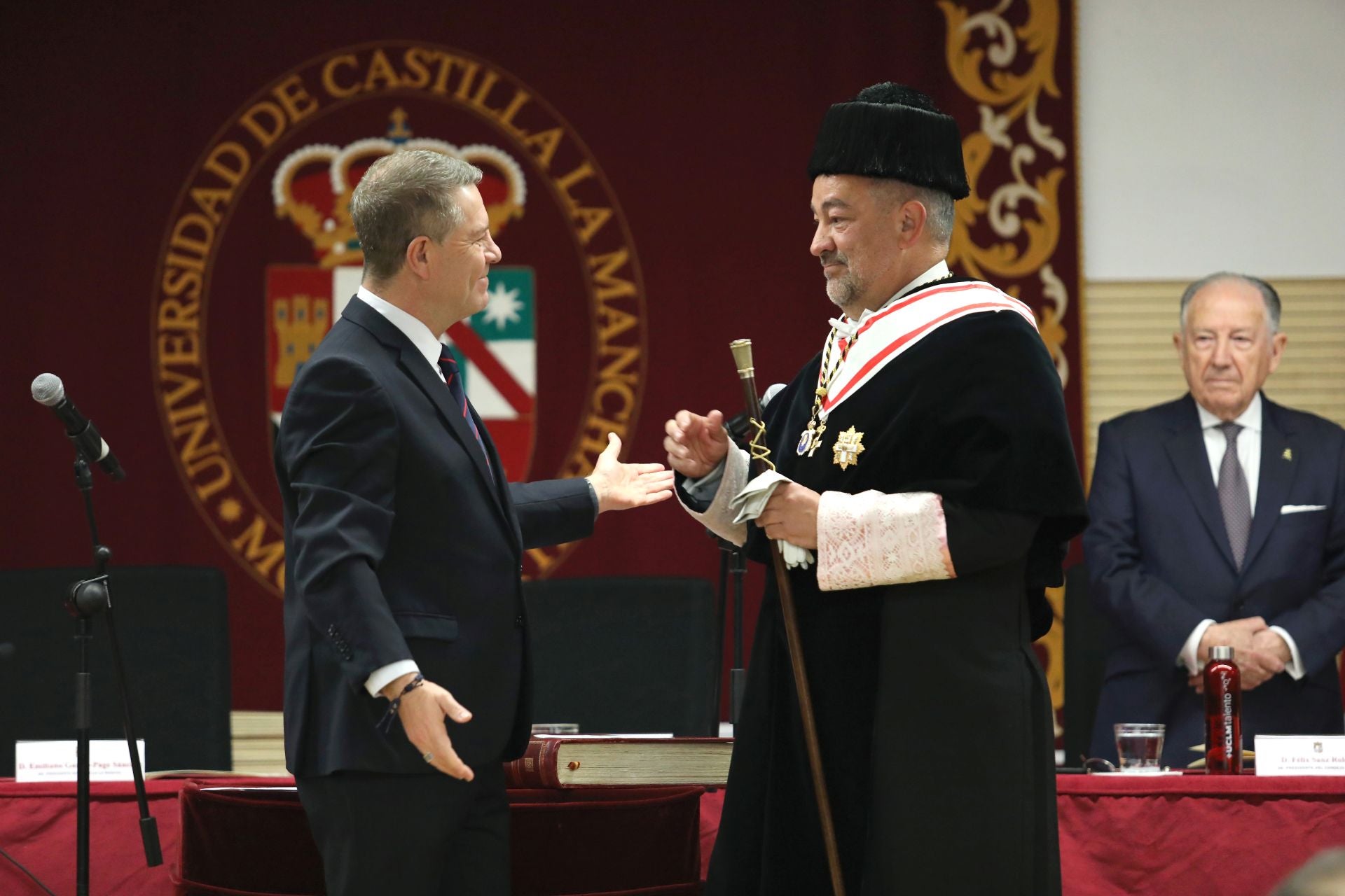 La toma de posesión del rector en imágenes