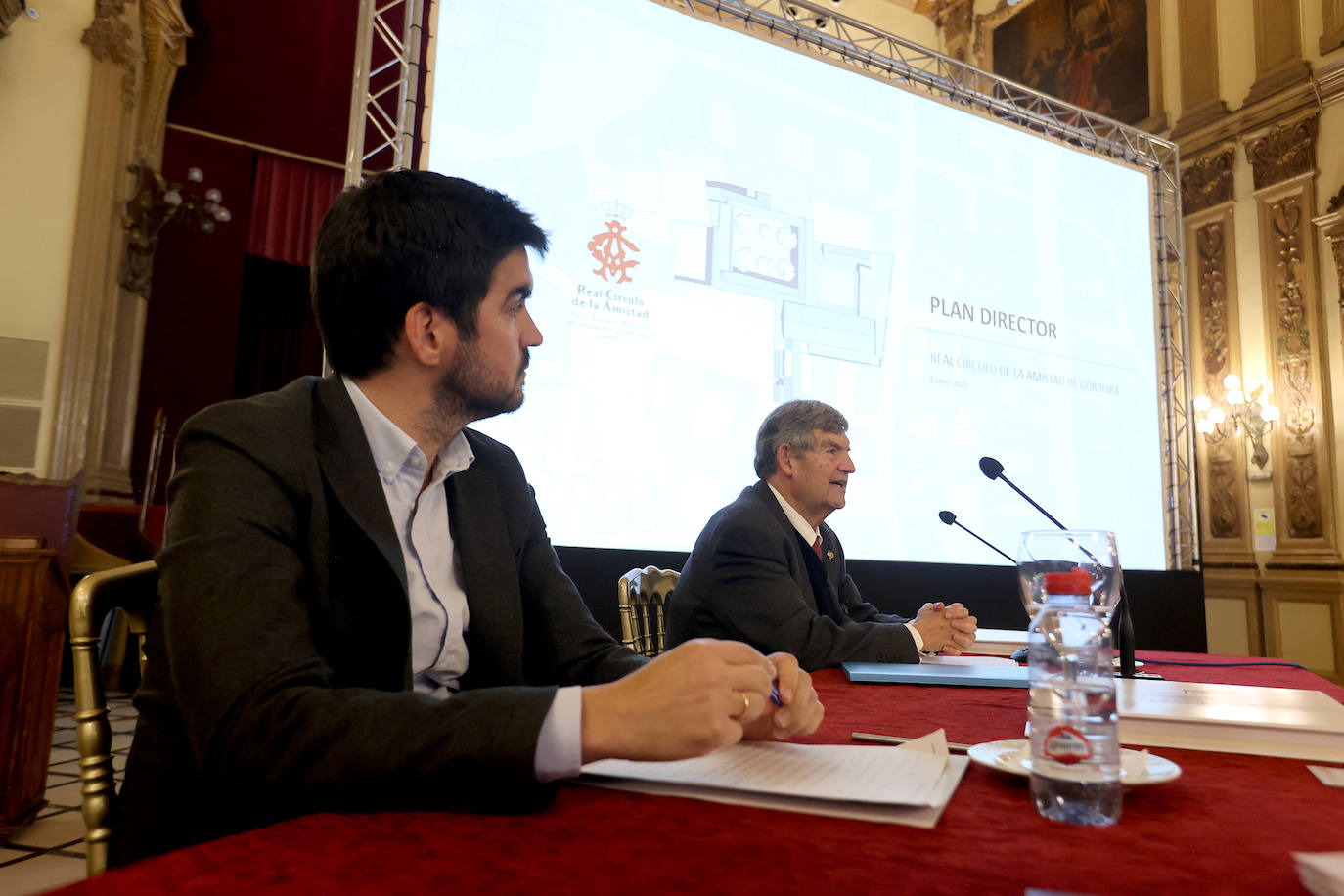 La presentación del Plan Director del Círculo de la Amistad en Córdoba, en imágenes