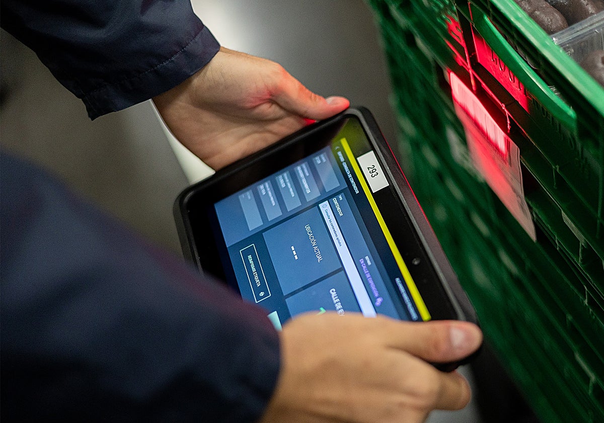 Una de las aplicaciones digitales utilizadas por los empleados de Mercadona