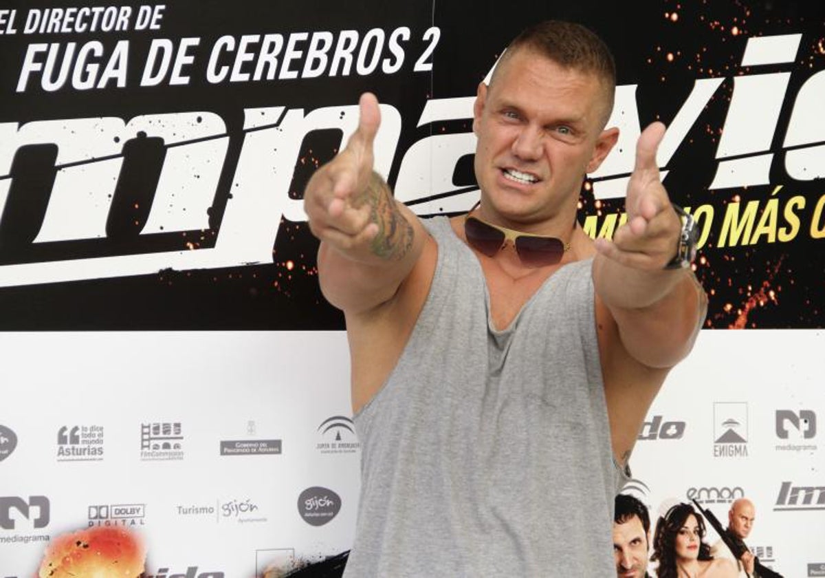 Imagen de archivo del actor porno Nacho Vidal