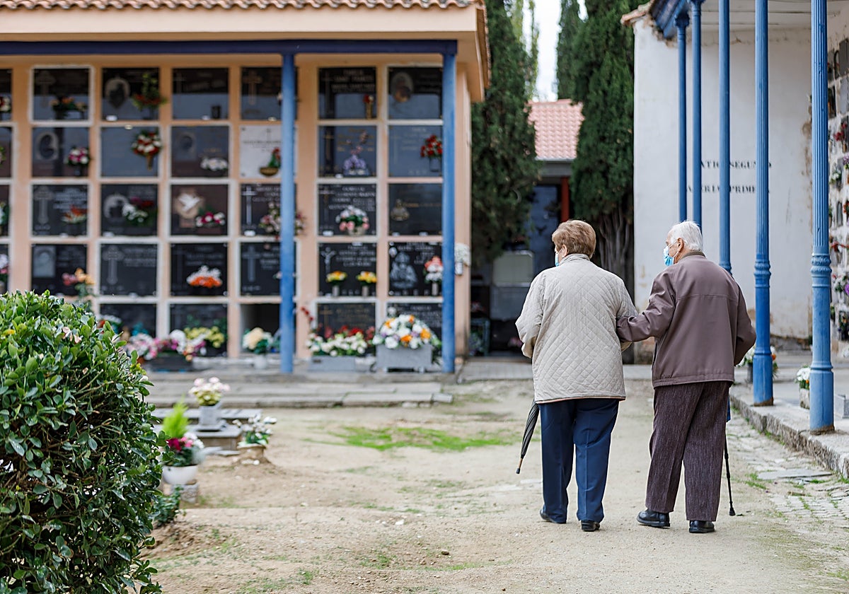 El cementerio de Segovia, en una imagen de archivo