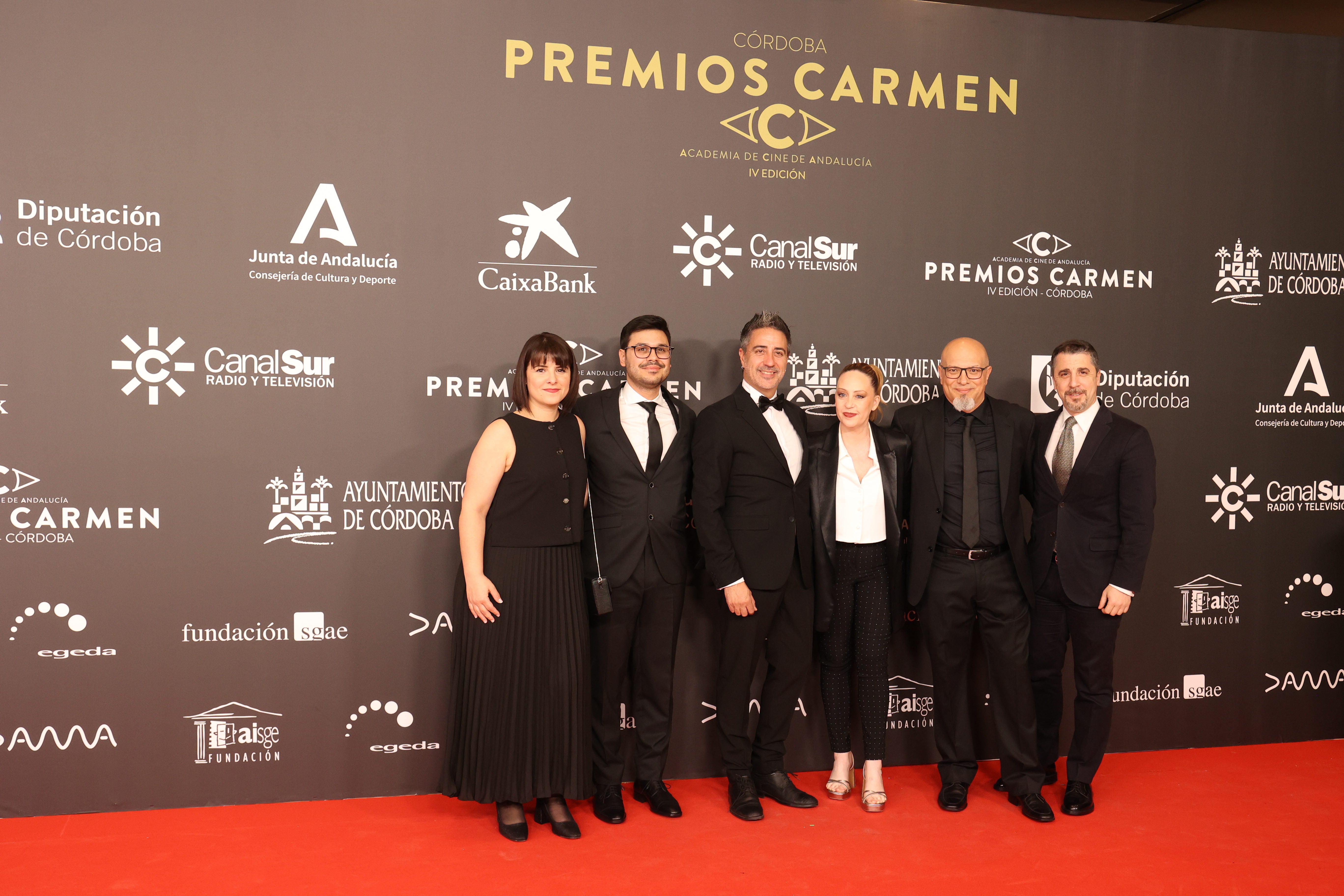 La alfombra roja de los Premios Carmen del Cine Andaluz, en imágenes